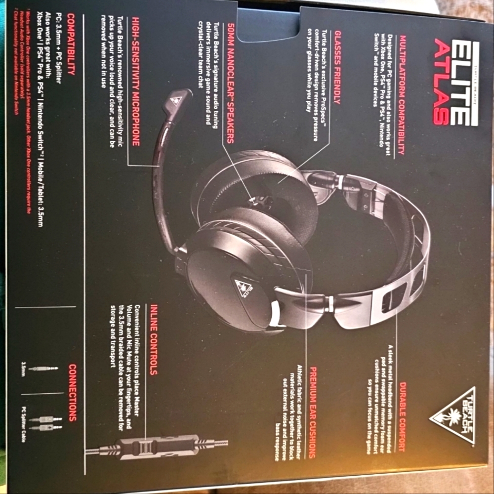 Turtle Beach Elite Gameing Headphones